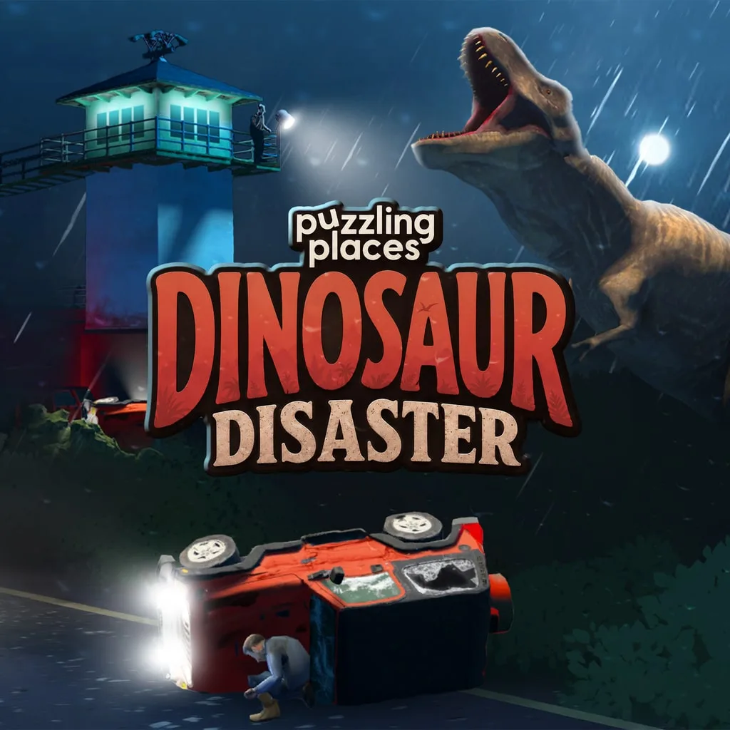 Puzzling Places: Dinosaur Disaster [PS5] cover