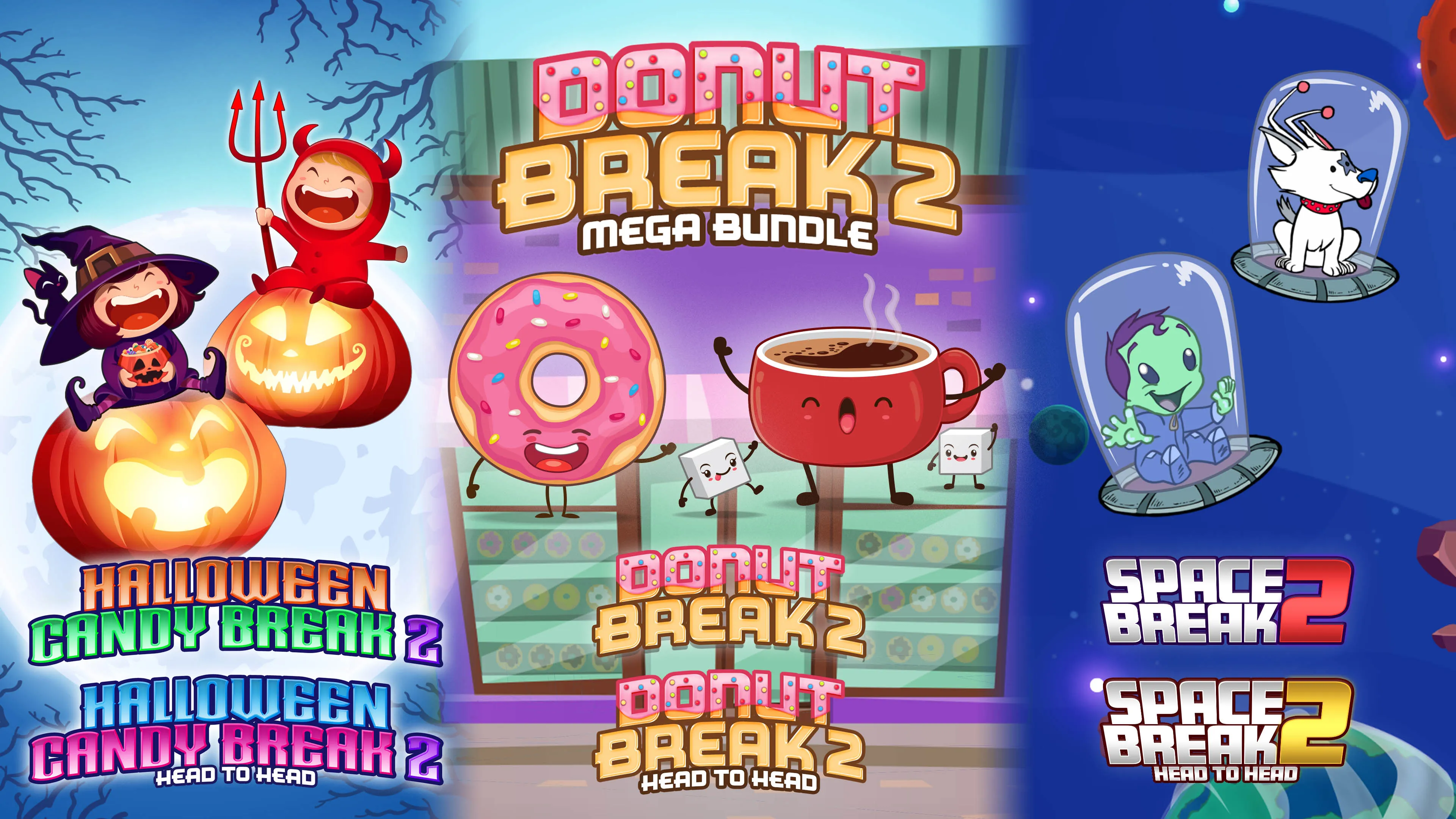 Donut Break 2 Mega Game Bundle [PS4] - изображение 2