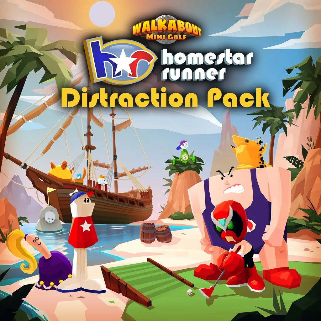 Walkabout Mini Golf - Homestar Runner Distraction Pack [PS5] - изображение 1