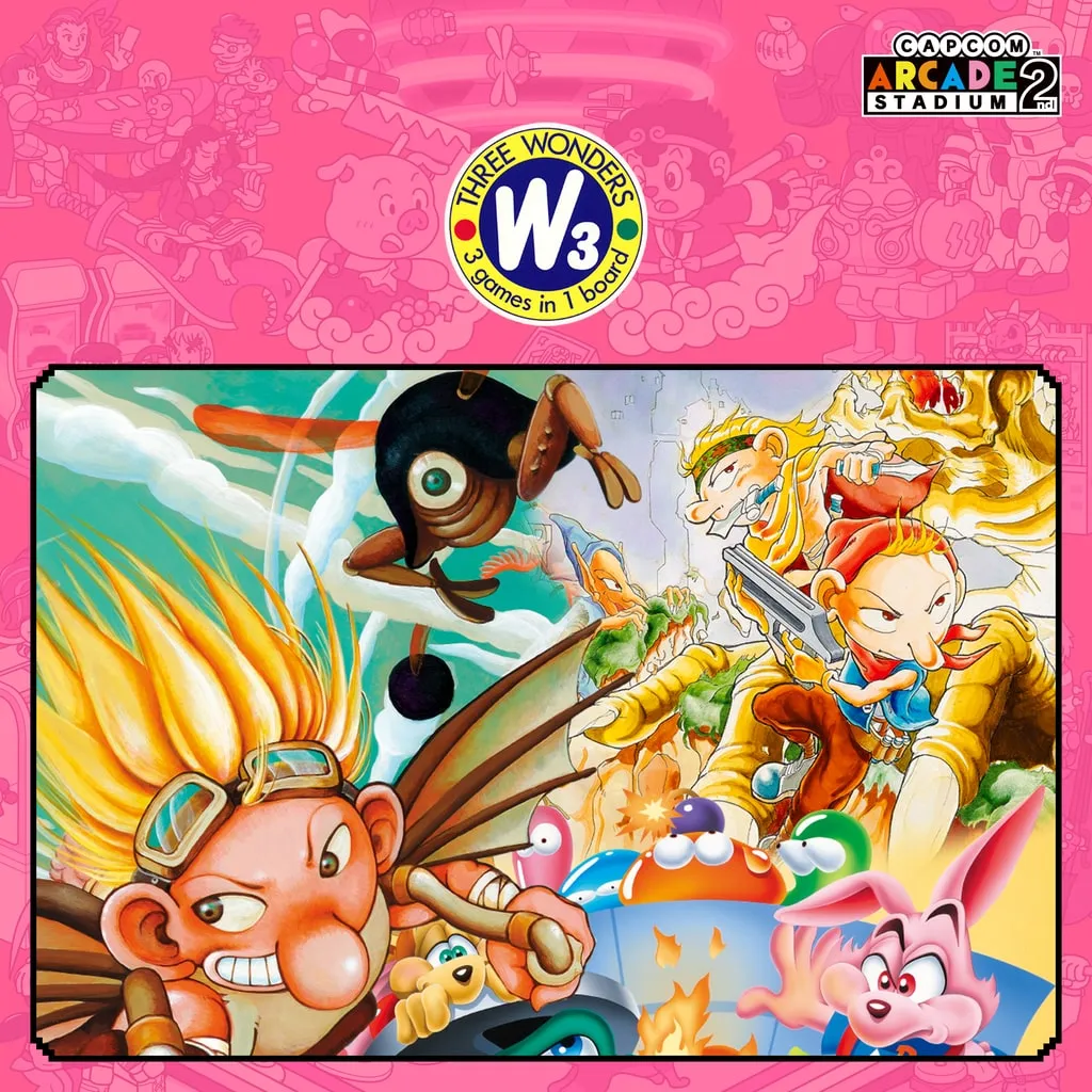 Capcom Arcade 2nd Stadium: THREE WONDERS [PS4] cover
