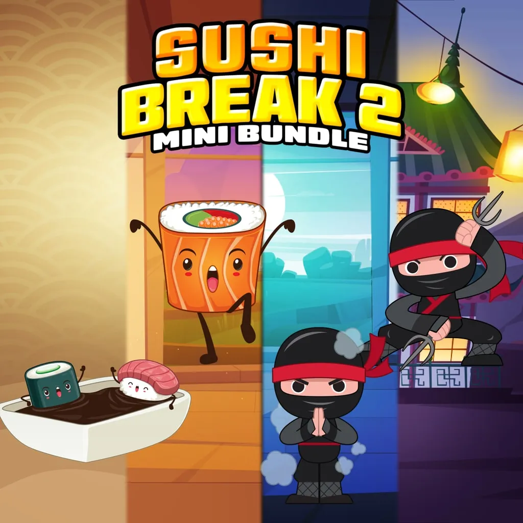 Sushi Break 2 Mini Game Bundle [PS4] cover