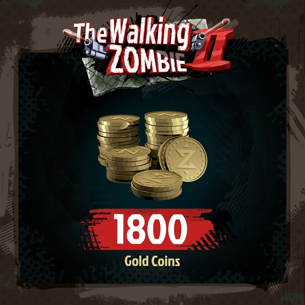 The Walking Zombie 2 – Normal Pack of Gold Coins (1800) cover