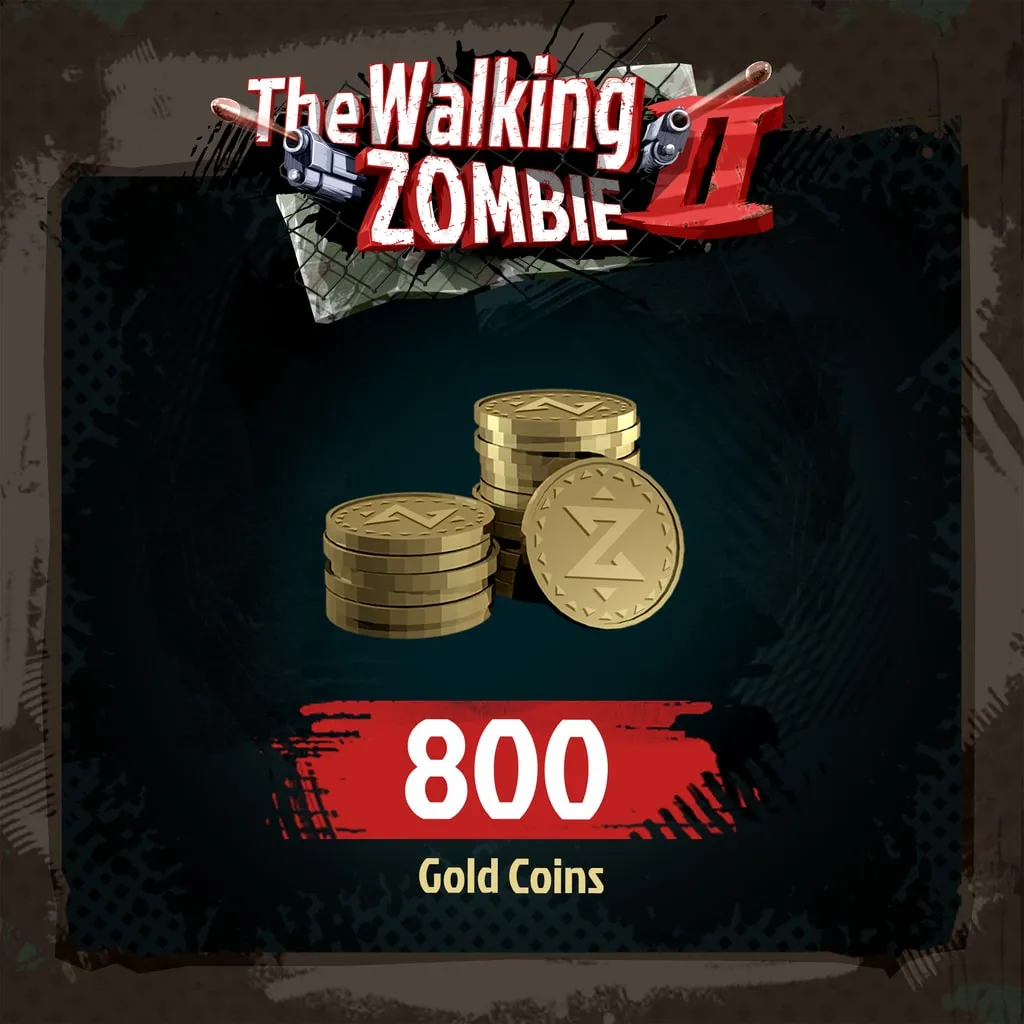 The Walking Zombie 2 – Small Pack of Gold Coins (800) cover