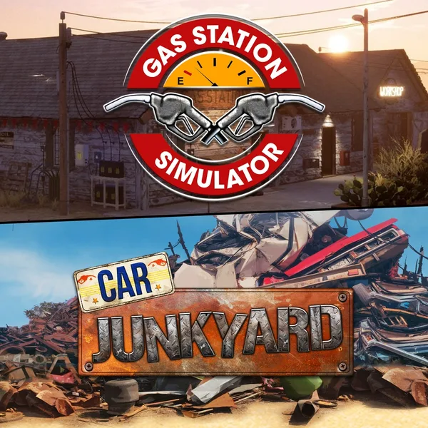 Gas Station Simulator and Junkyard DLC Bundle [PS4]