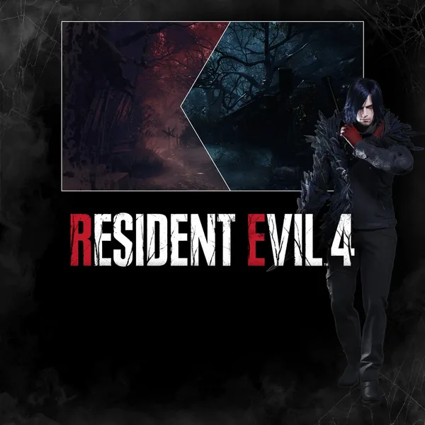 Resident Evil 4 Leon Costume & Filter: 'Villain' [PS4, PS5]