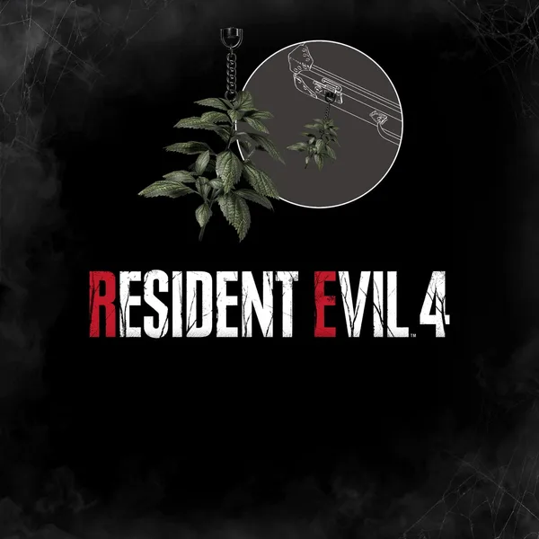 Resident Evil 4 Charm: 'Green Herb' [PS4, PS5]