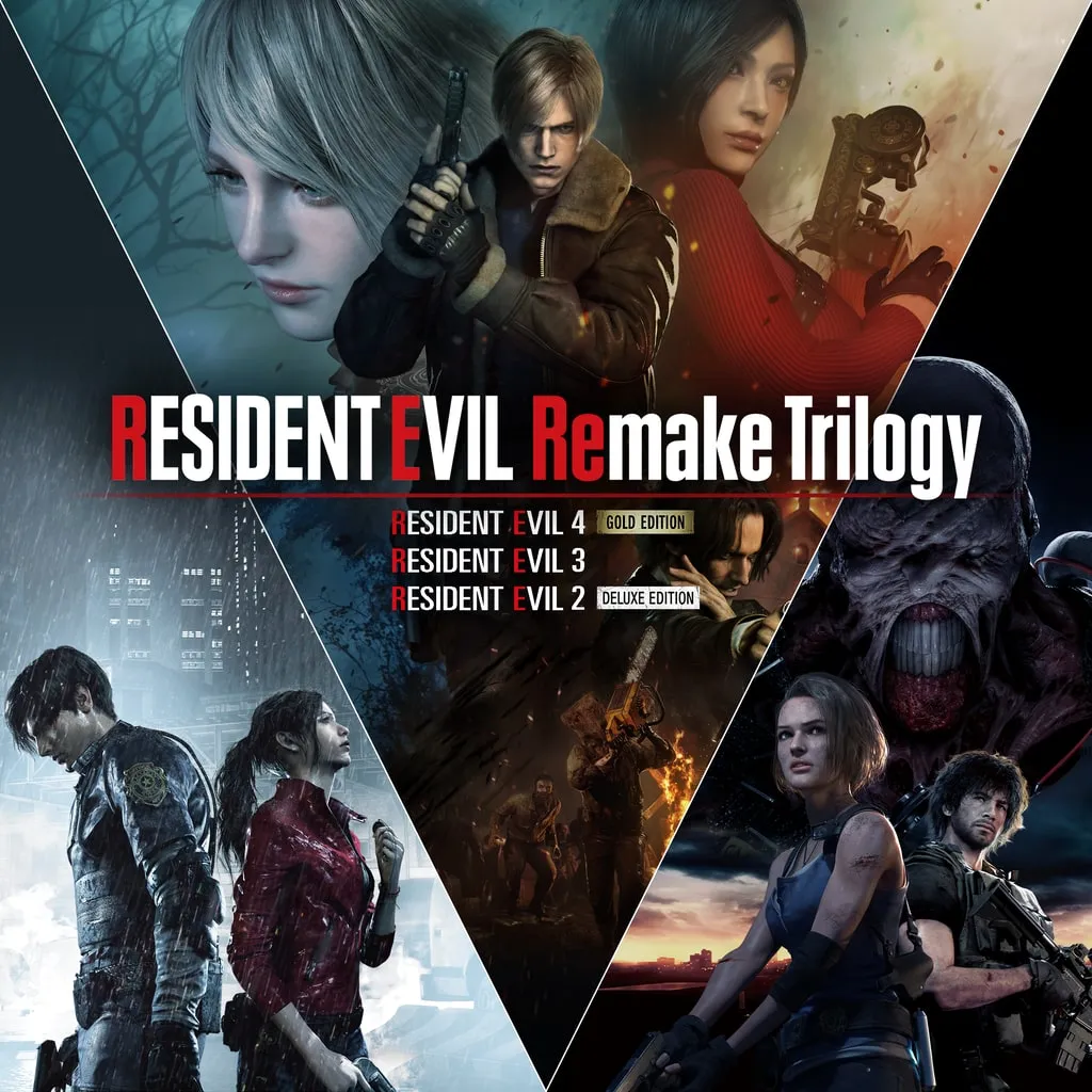 Resident Evil Remake Trilogy [PS4, PS5] cover