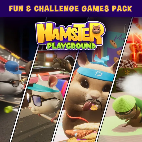 Hamster Playground - Fun & Challenge Games Pack [PS4,&nbsp;PS5]