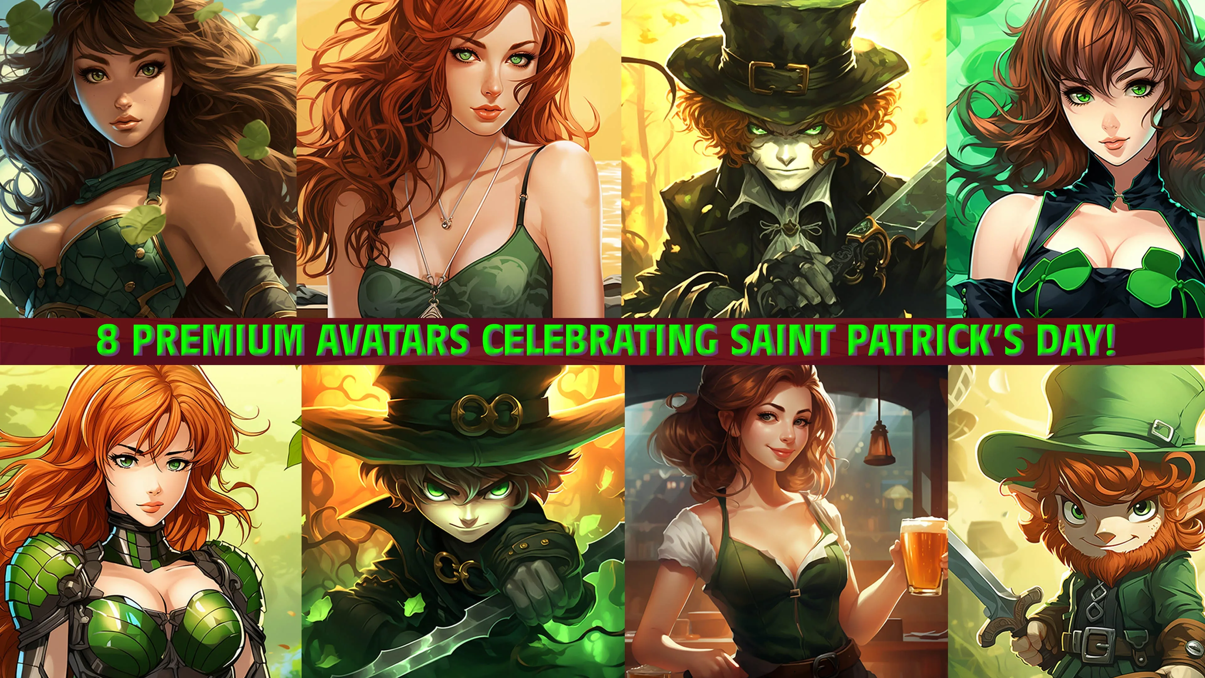 8 Avatar Saint Patrick’s Day Break 2 Game Bundle [PS5] - изображение 2