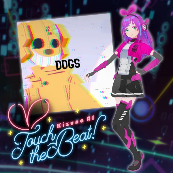 Kizuna AI - Touch the Beat! DLC Model (Costume) "#kzn" + Additional Song "DOGS ⌘HYNOME feat. #kzn" [PS5]