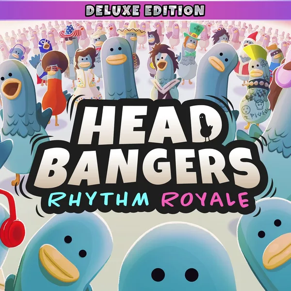 Headbangers: Rhythm Royale Digital Deluxe Edition [PS4,&nbsp;PS5]