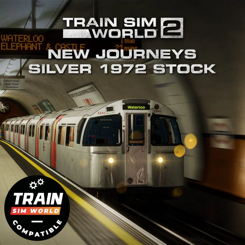 Train Sim World 2: New Journeys - Silver 1972 Stock [PS4,&nbsp;PS5] - изображение 1