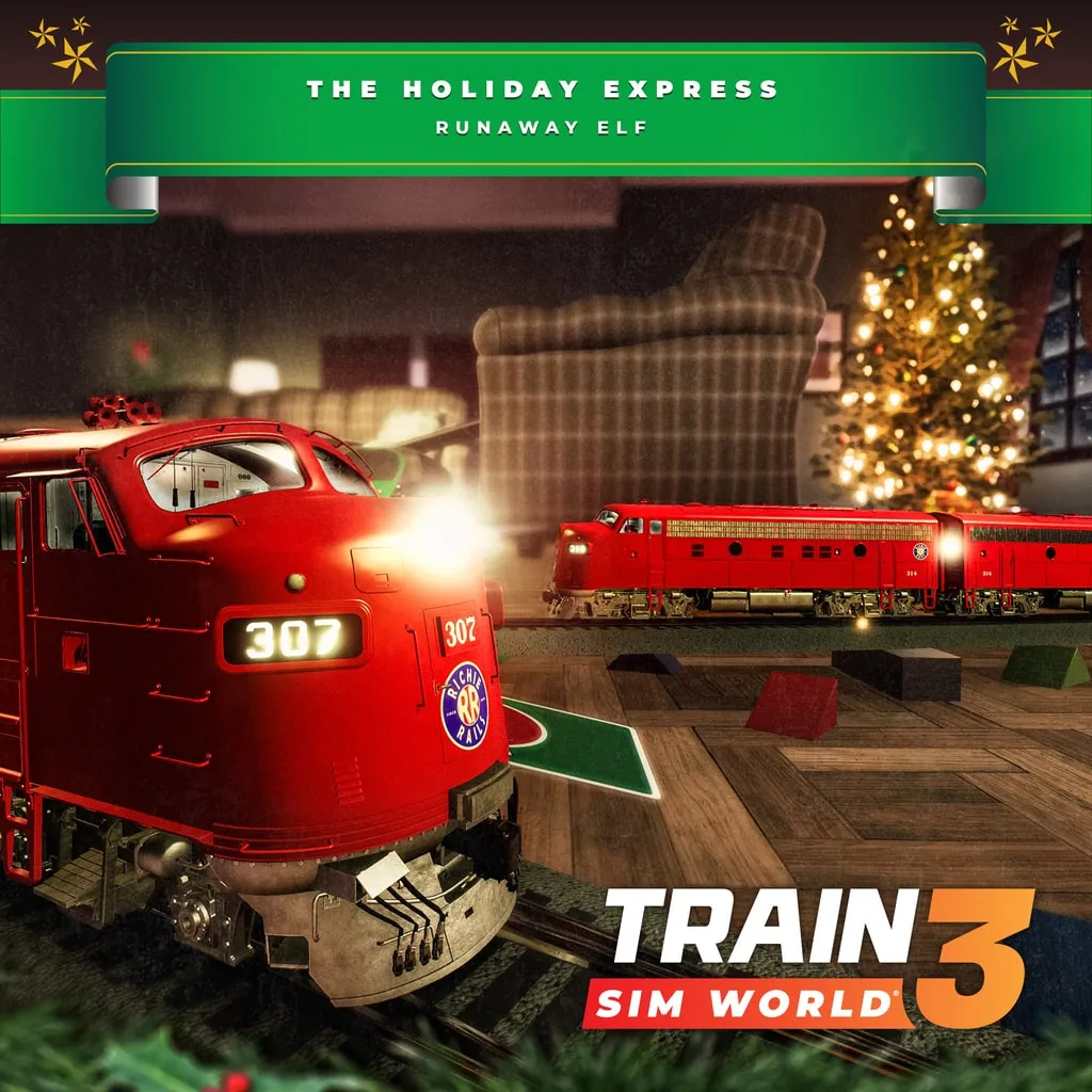 Train Sim World 3: The Holiday Express - Runaway Elf [PS4,&nbsp;PS5] cover