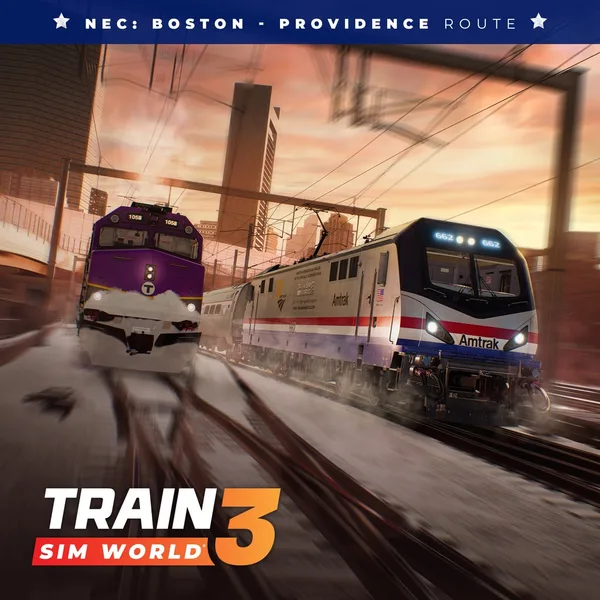 Train Sim World 3: Northeast Corridor: Boston - Providence Route Add-On [PS4,&nbsp;PS5]