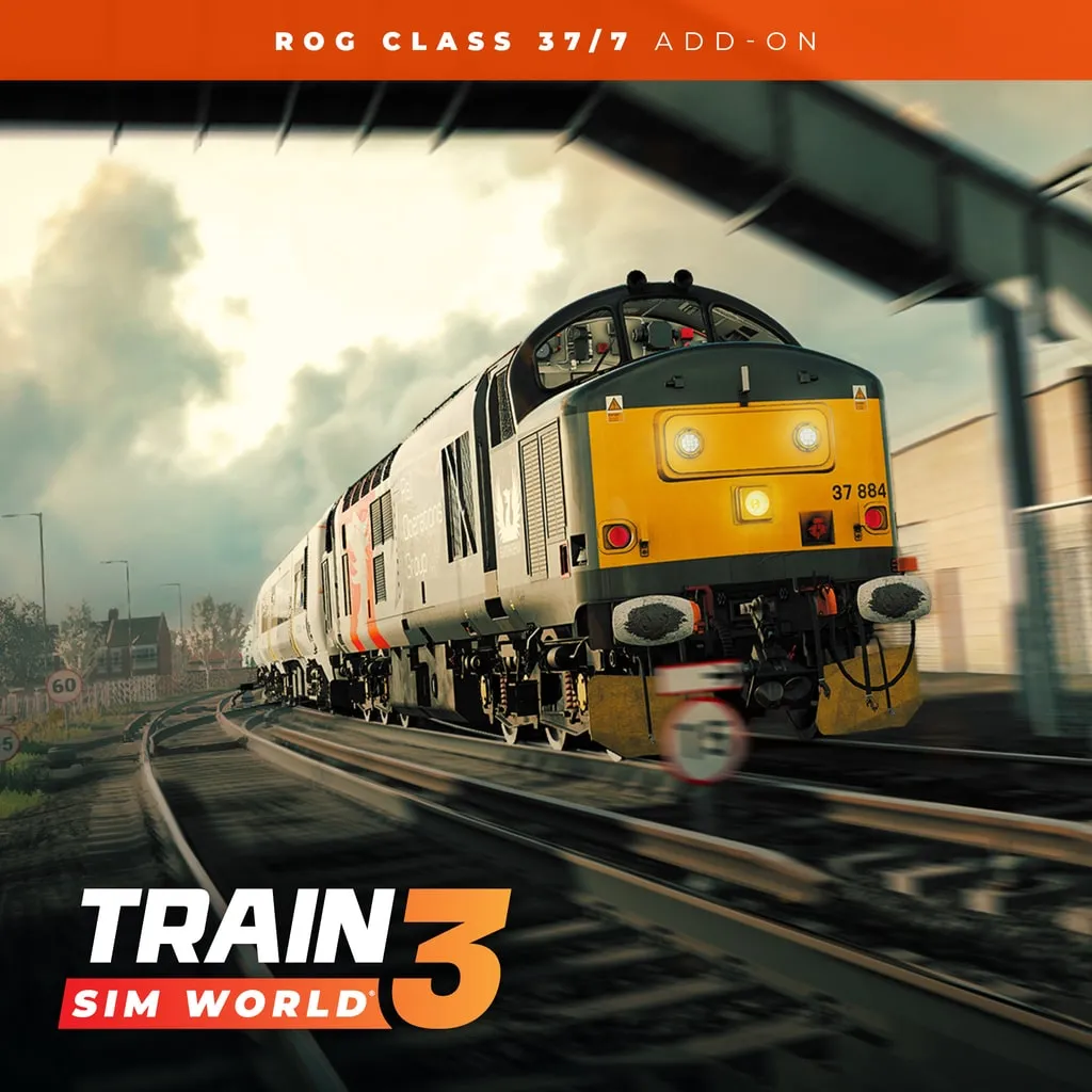 Train Sim World 3: Rail Operations Group BR Class 37/7 Add-On [PS4, PS5] cover