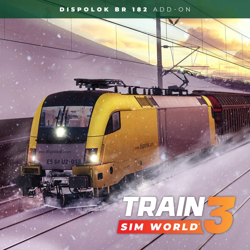 Train Sim World 3: Dispolok BR 182 [PS4, PS5] cover