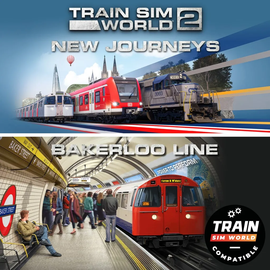 Train Sim World: Bakerloo Line & Silver 1972 Stock - TSW3 Compatible [PS4,&nbsp;PS5] - изображение 1