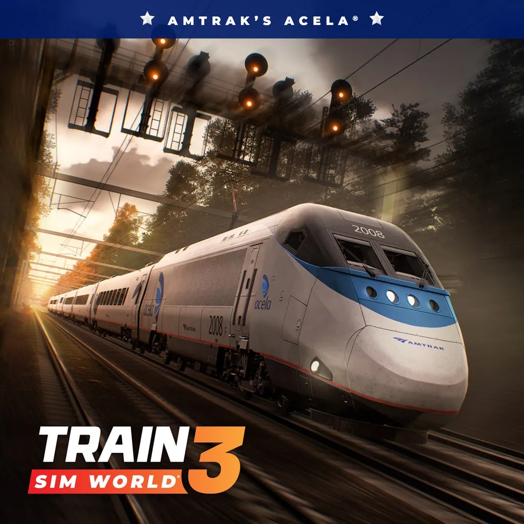 Train Sim World 3: Amtrak's Acela [PS4,&nbsp;PS5] - изображение 1