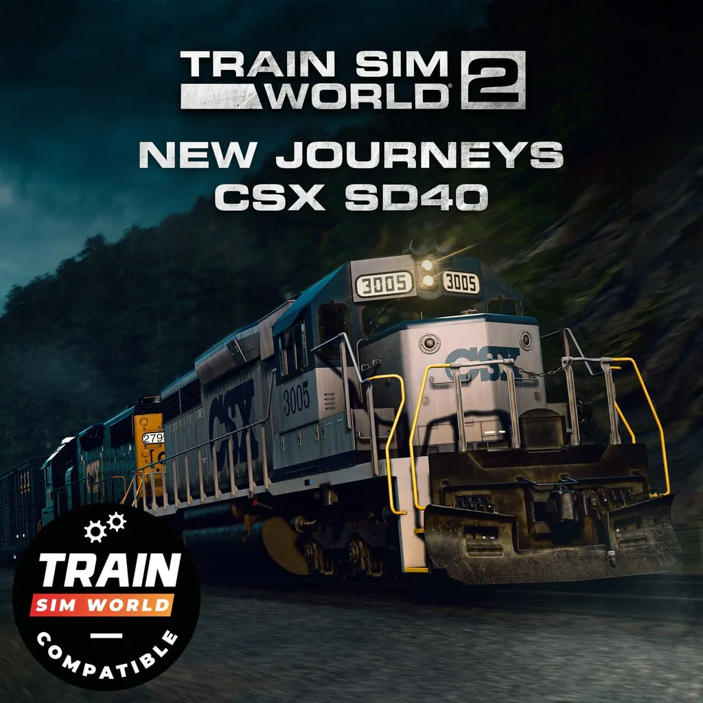 Train Sim World 2: New Journeys - CSX SD40 [PS4,&nbsp;PS5] cover