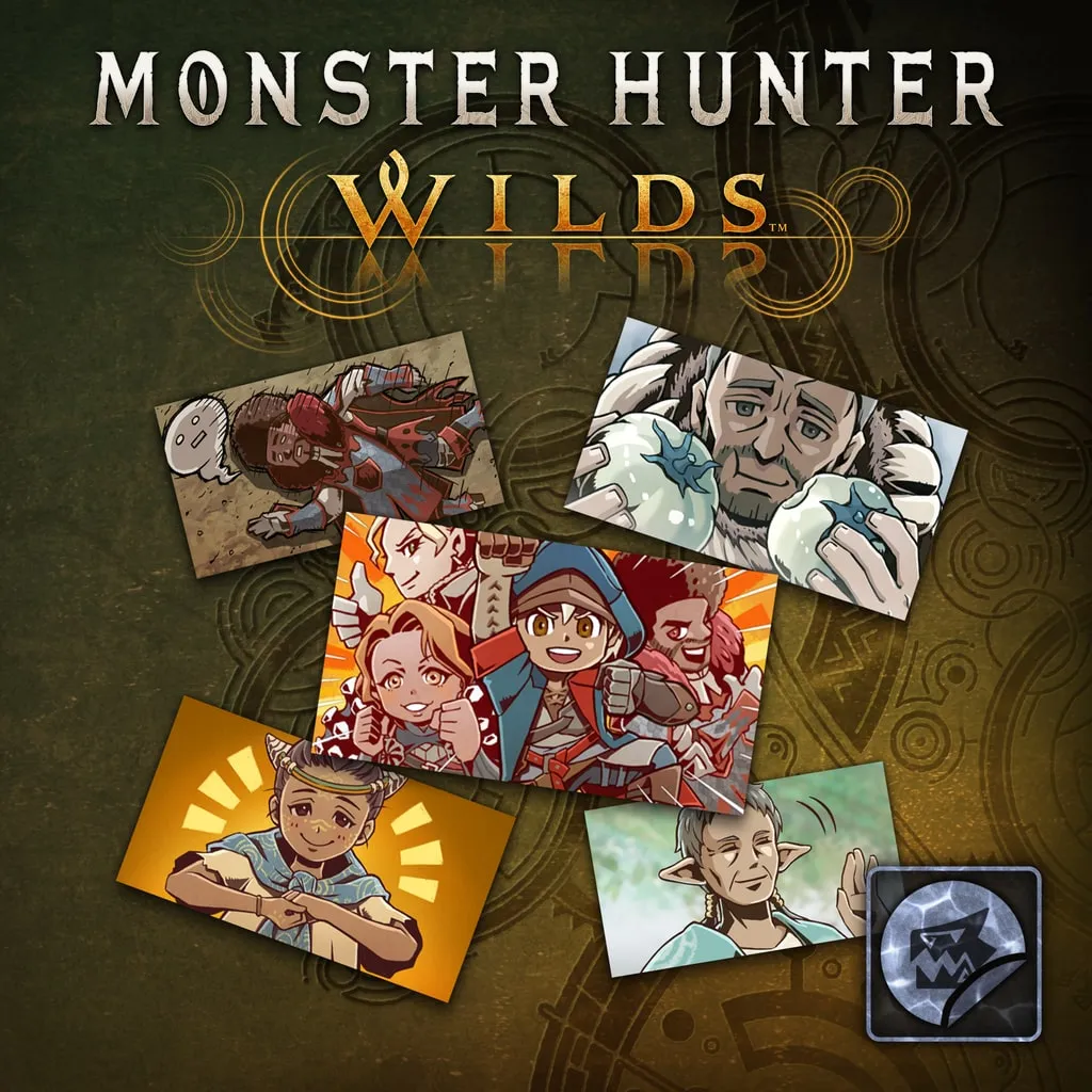 Monster Hunter Wilds - Sticker Set: Everyday Eastlands [PS5] - изображение 1