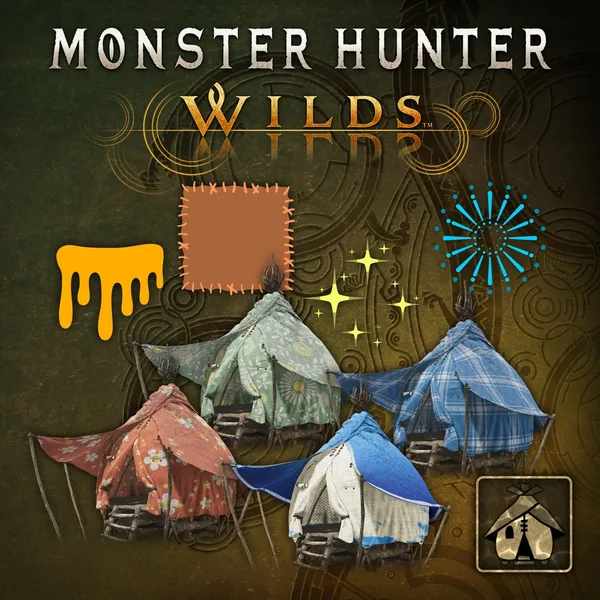 Monster Hunter Wilds - Tent Customization Set Vol. 1 [PS5]