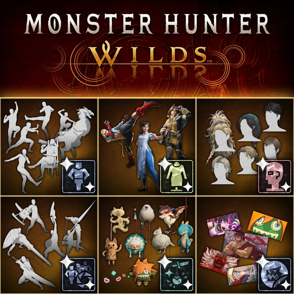 Monster Hunter Wilds Extras Cosmetic DLC Pack [PS5]