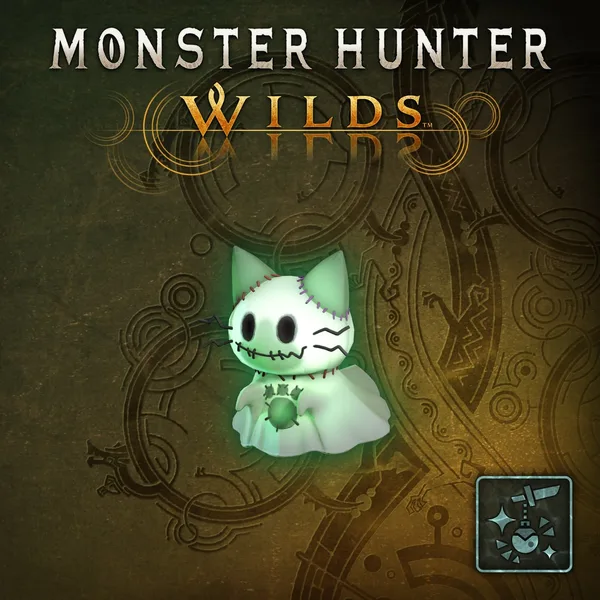 Monster Hunter Wilds - Pendant: Green Poltercat [PS5]