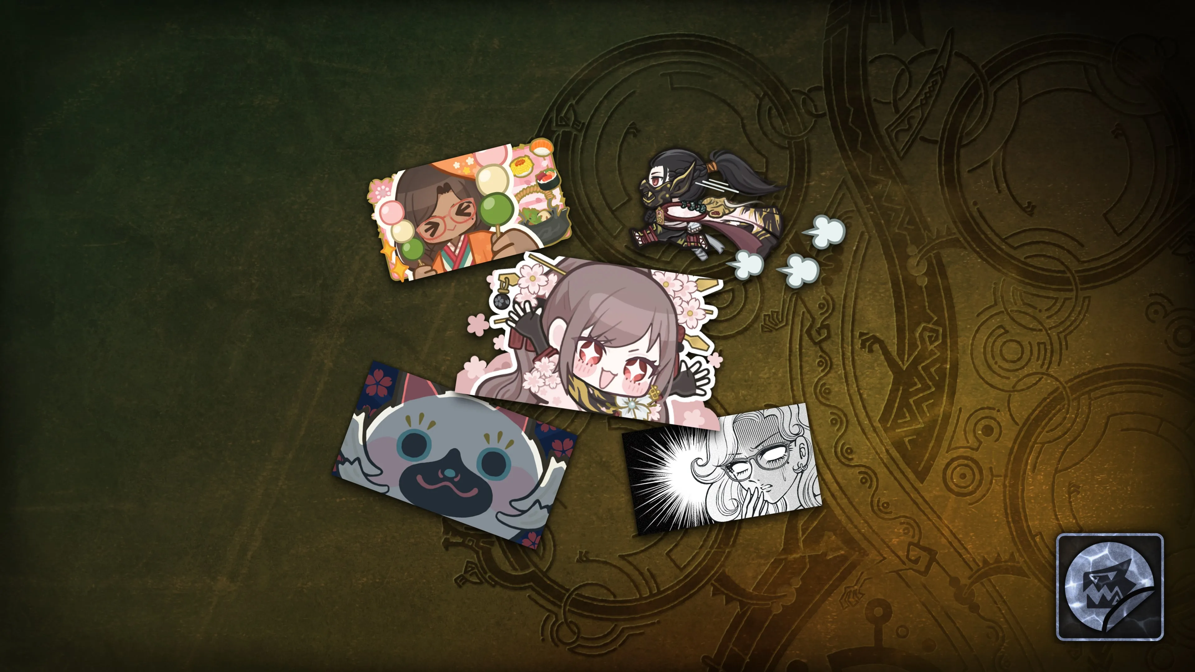 Monster Hunter Wilds - Sticker Set: Blossomdance [PS5] - изображение 2