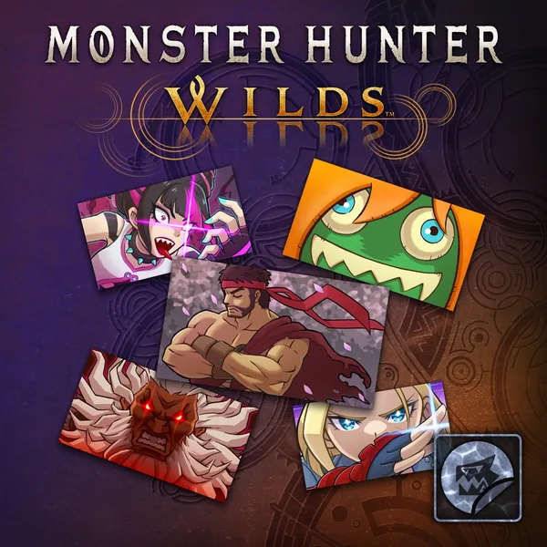 Monster Hunter Wilds - Sticker Set: Street Fighter 6 Set [PS5]