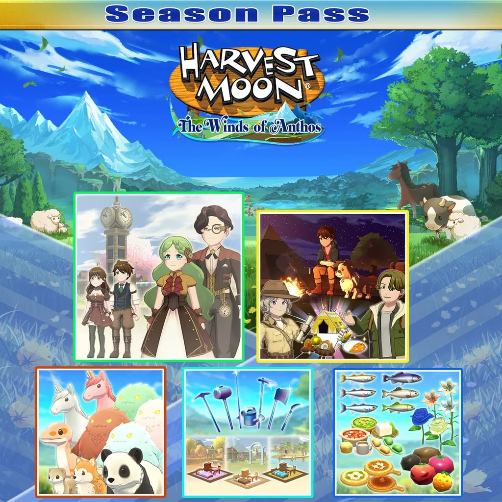 Harvest Moon: The Winds of Anthos Season Pass [PS5] cover