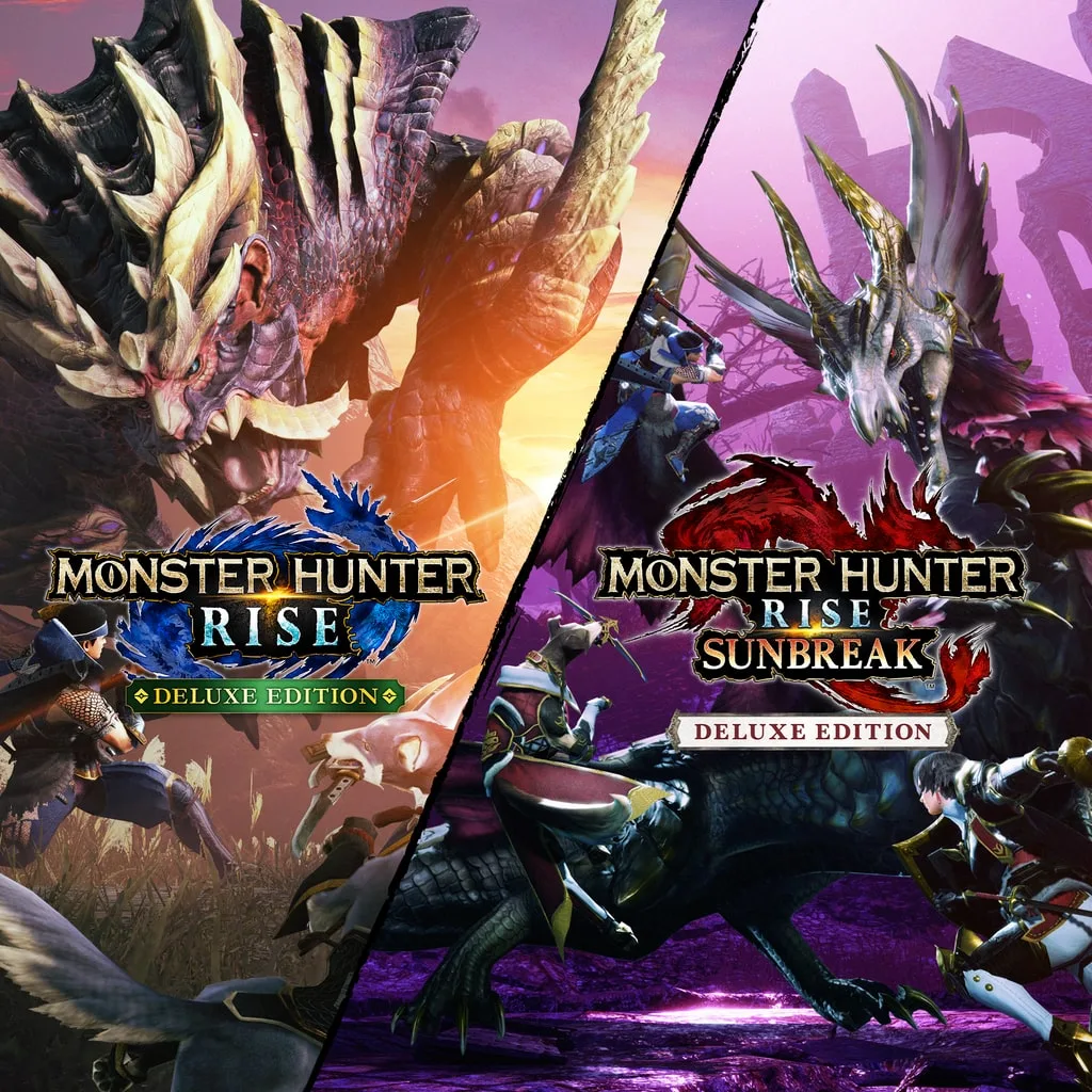 Monster Hunter Rise + Sunbreak Deluxe [PS4,&nbsp;PS5] cover