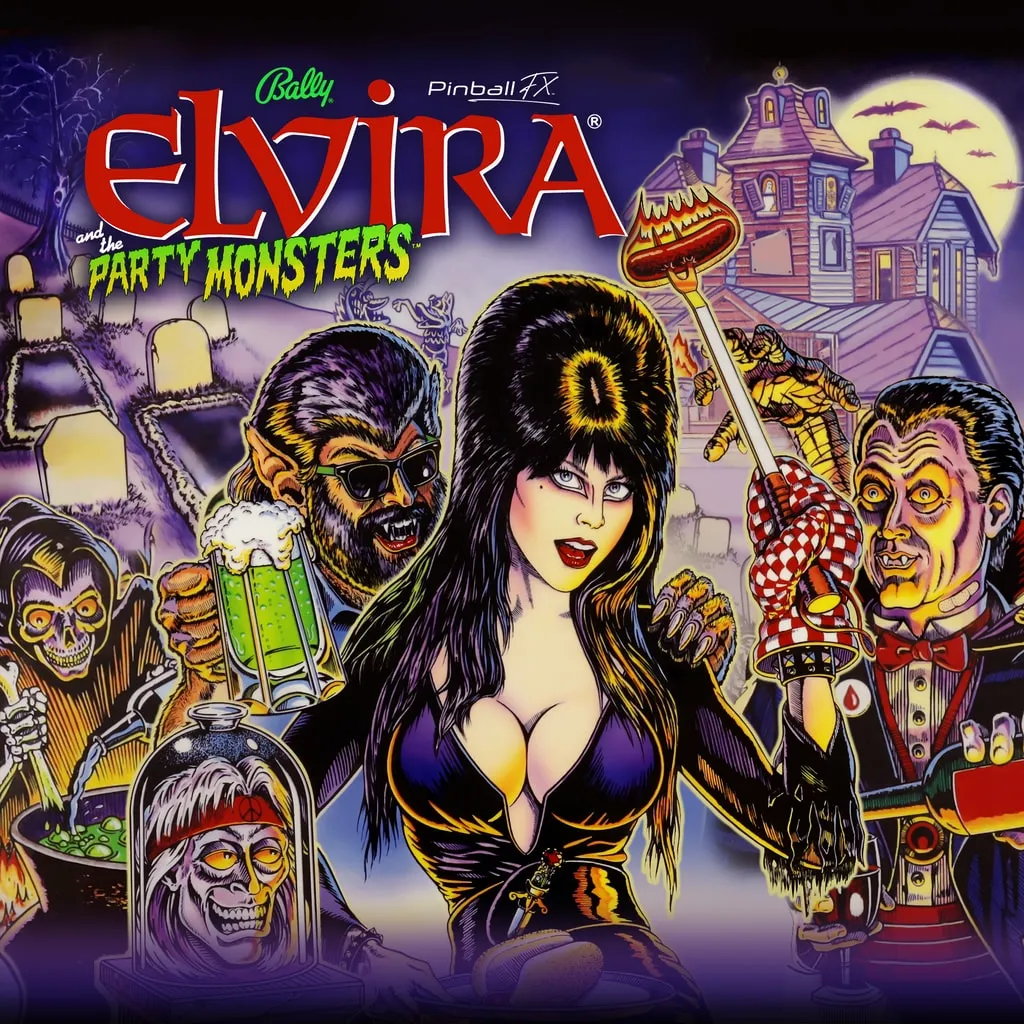 Pinball FX - Williams Pinball: Elvira and the Party Monsters [PS4,&nbsp;PS5] - изображение 1