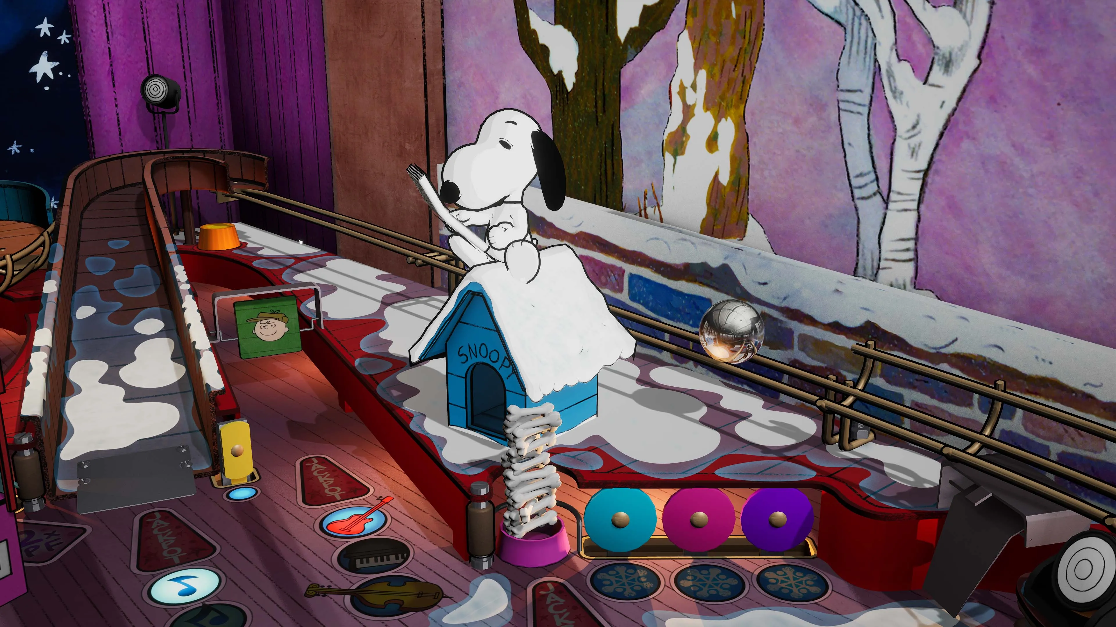 Pinball FX - A Charlie Brown Christmas Pinball [PS4,&nbsp;PS5] - изображение 3