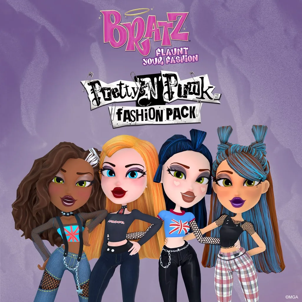 Bratz: Flaunt Your Fashion - Pretty 'N' Punk Fashion Pack [PS4,&nbsp;PS5] cover