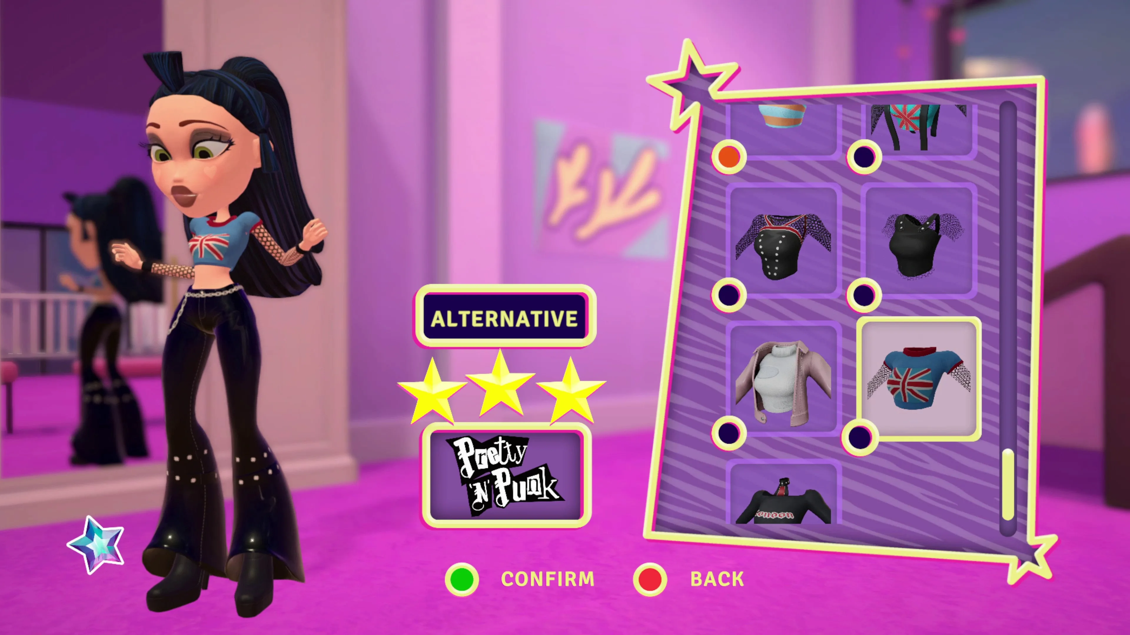 Bratz: Flaunt Your Fashion - Pretty 'N' Punk Fashion Pack [PS4, PS5] - изображение 4