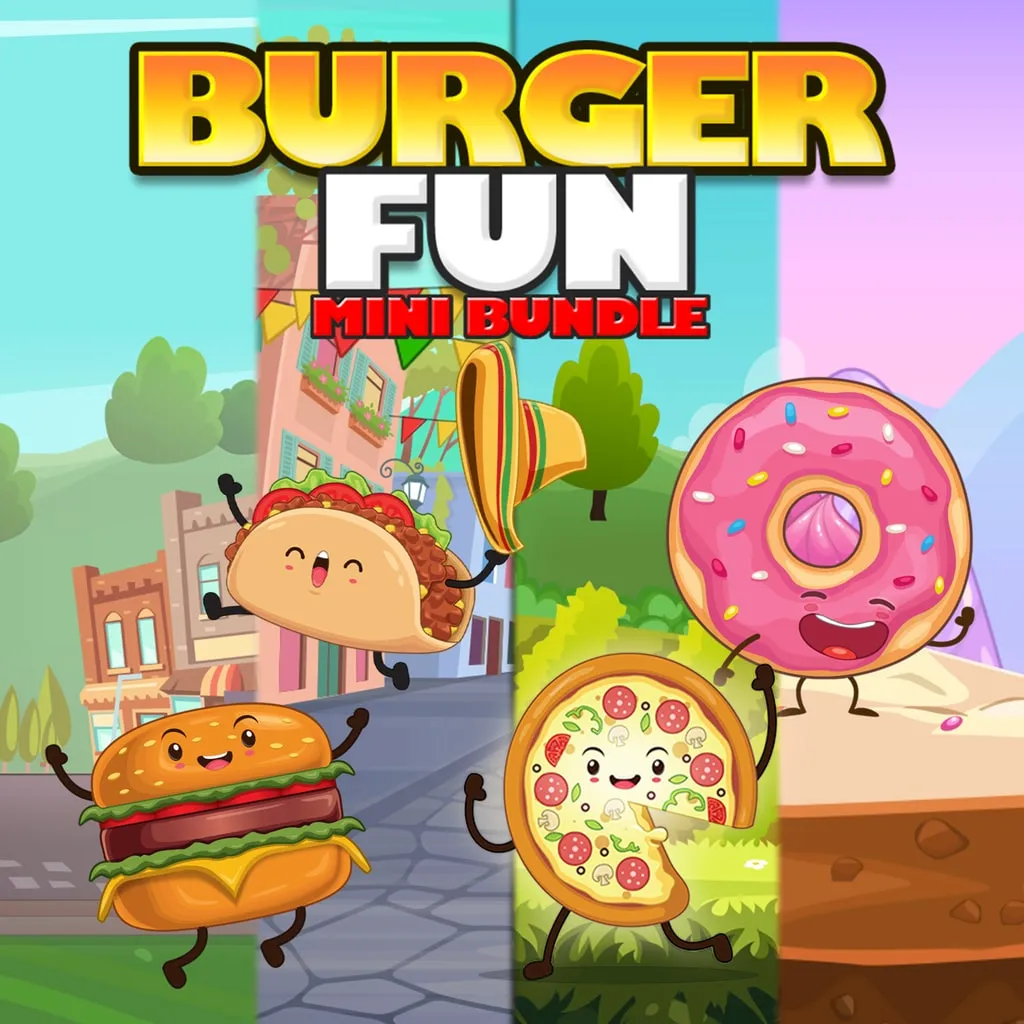 Burger Fun Mini Game Bundle [PS4] cover