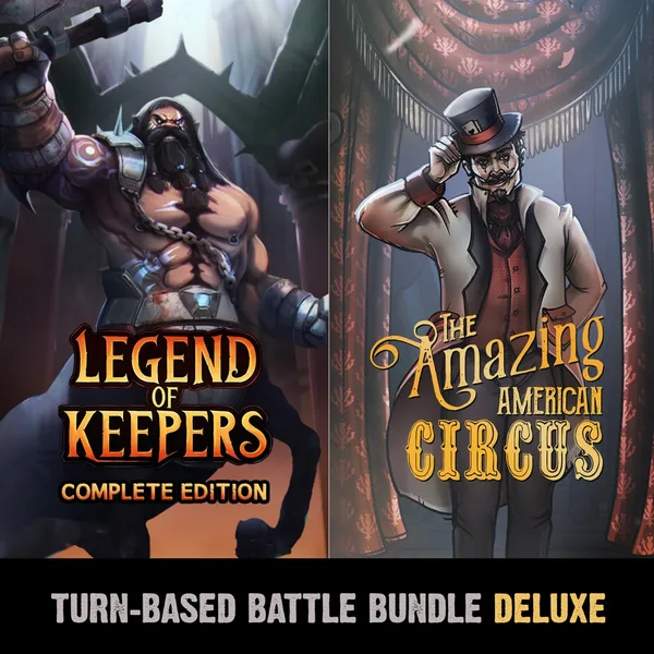 Turn-Based Battle Deluxe Bundle: The Amazing American Circus & Legend of Keepers [PS4, PS5]