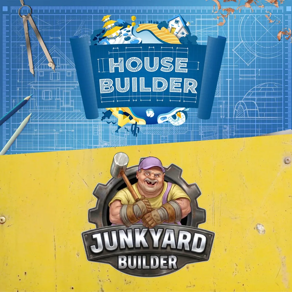 House Builder Overtime &amp; Junkyard Builder Bundle [PS5] cover