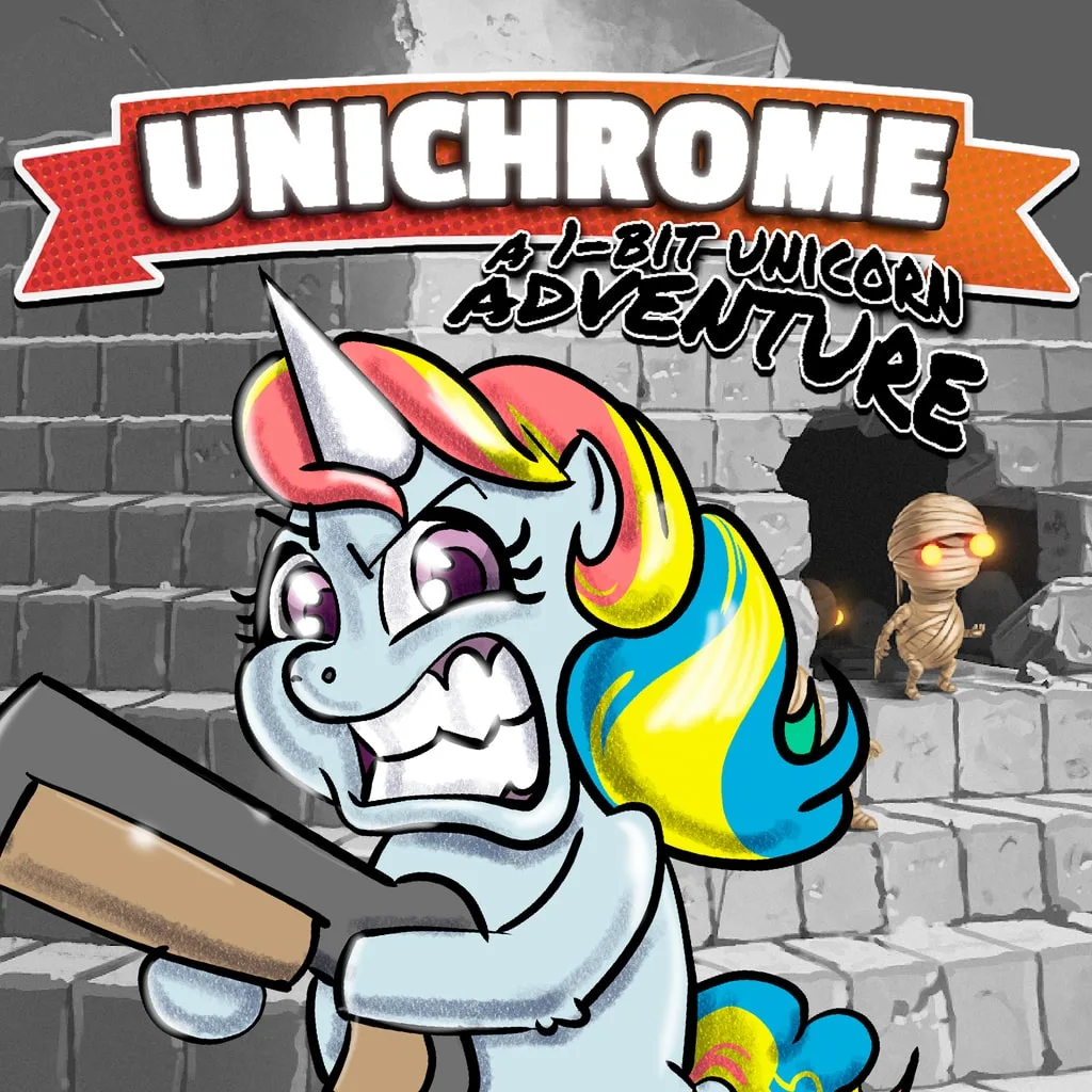 Unichrome: A 1-Bit Unicorn Adventure [PS4, PS5] - изображение 1