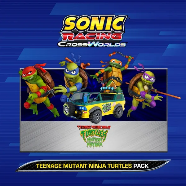 Sonic Racing: CrossWorlds - Teenage Mutant Ninja Turtles Pack [PS4,&nbsp;PS5]