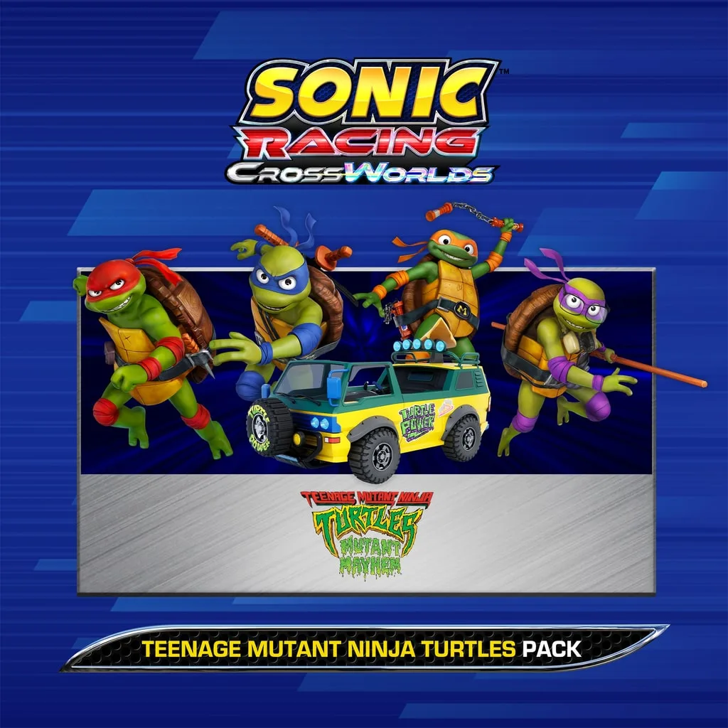 Sonic Racing: CrossWorlds - Teenage Mutant Ninja Turtles Pack [PS4,&nbsp;PS5] cover
