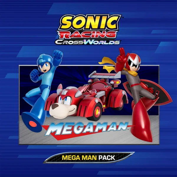 Sonic Racing: CrossWorlds - Mega Man Pack [PS4,&nbsp;PS5]