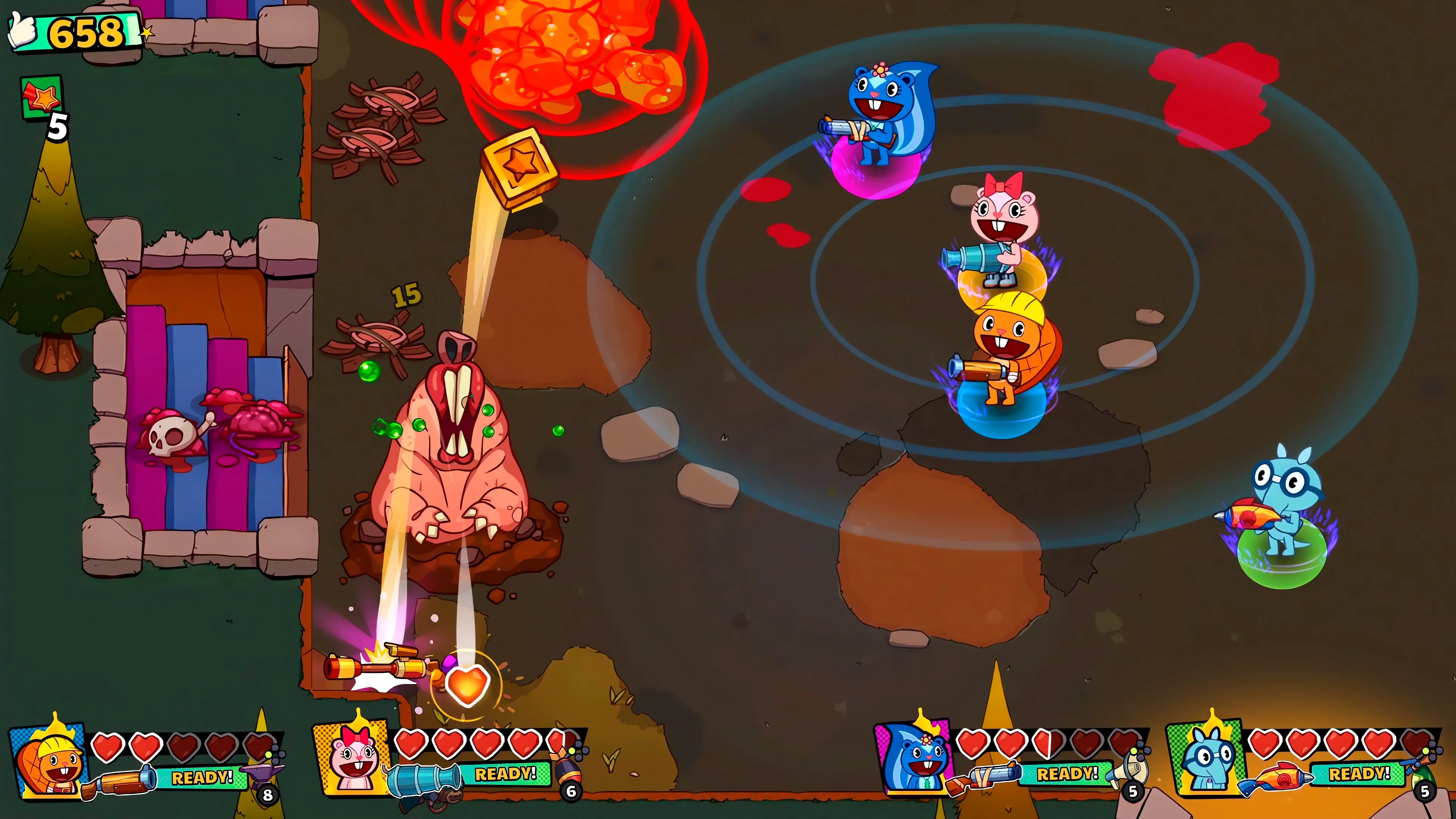 The Crackpet Show: Happy Tree Friends Edition [PS4] - изображение 4