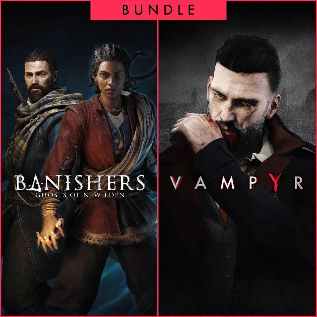 Banishers: Ghosts of New Eden + Vampyr - Bundle [PS4,&nbsp;PS5] cover