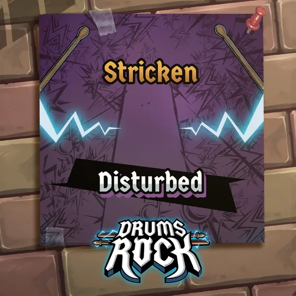 Drums Rock: Disturbed - 'Stricken' [PS5]