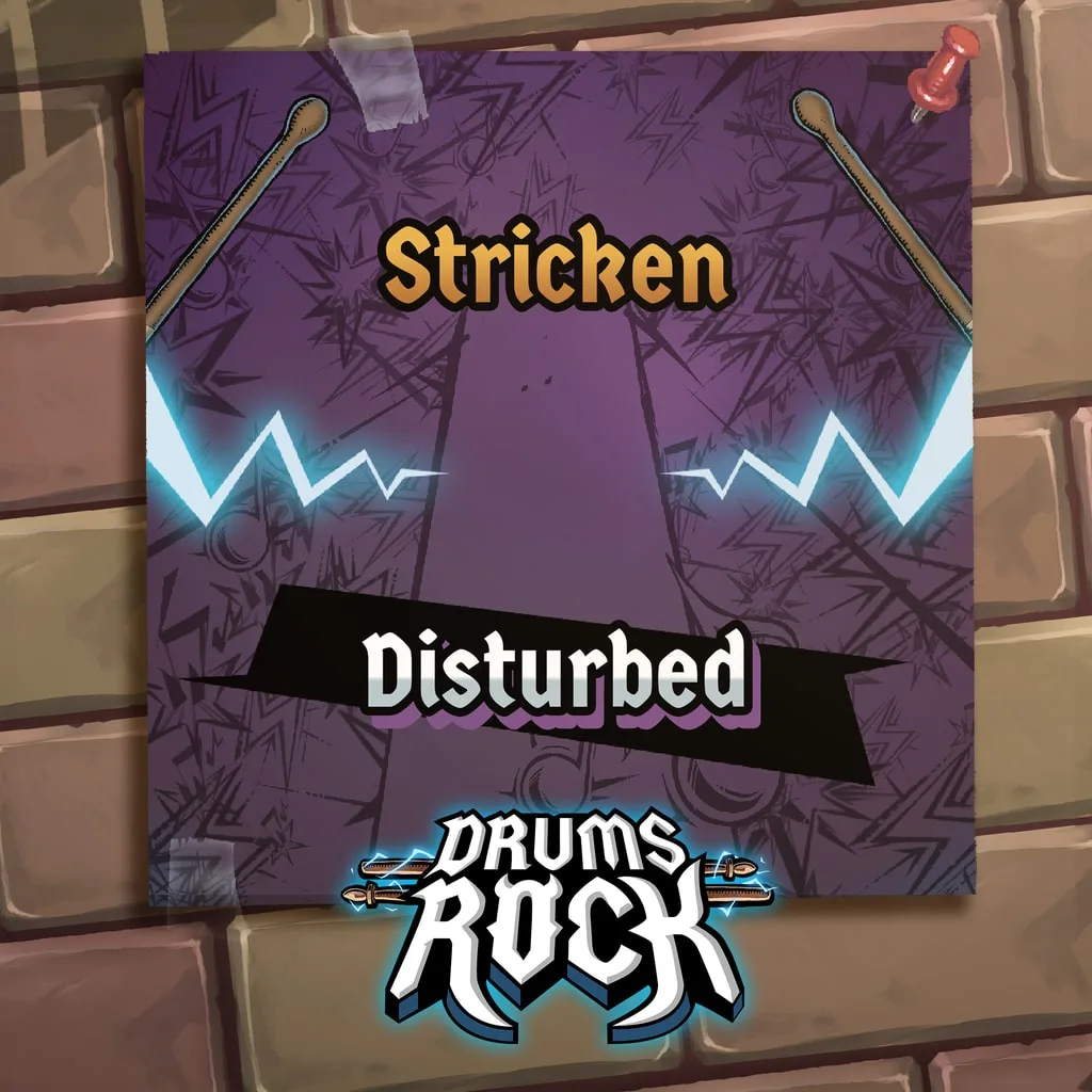 Drums Rock: Disturbed - 'Stricken' [PS5] - изображение 1