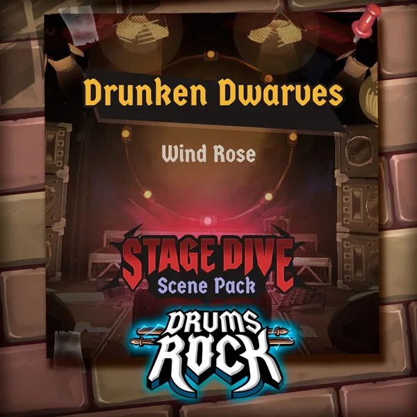 Drums Rock: Wind Rose - 'Drunken Dwarves' [PS5]