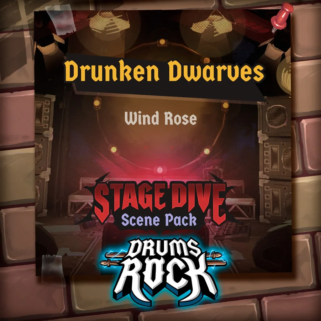 Drums Rock: Wind Rose - 'Drunken Dwarves' [PS5] cover