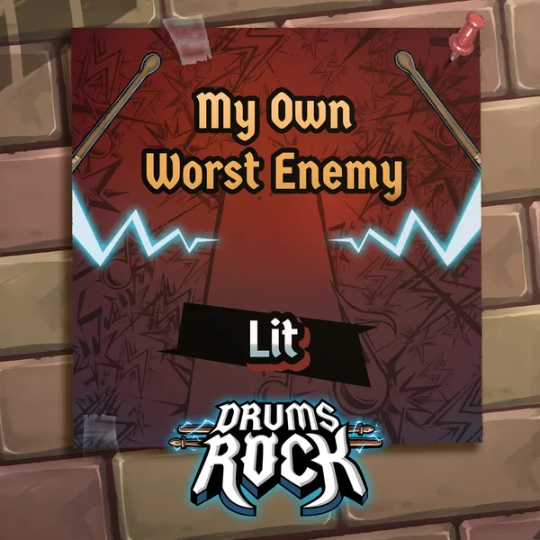 Drums Rock: Lit - 'My Own Worst Enemy' [PS5]