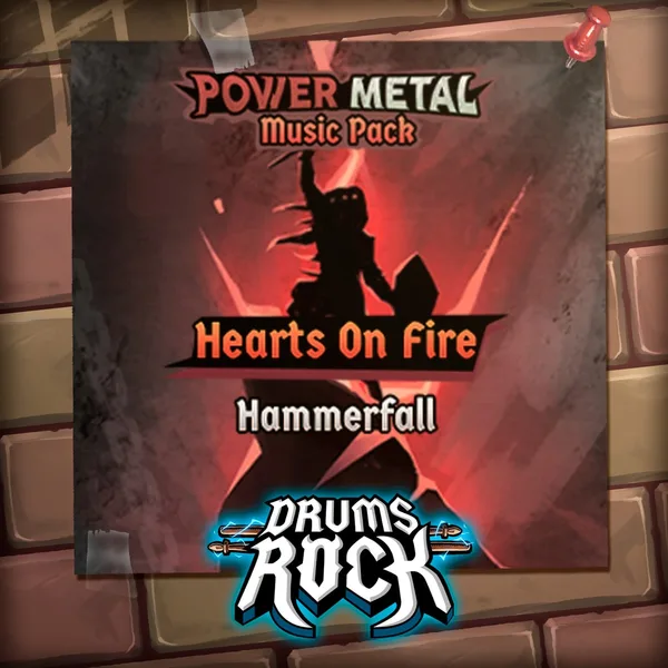 Drums Rock: HammerFall - 'Hearts On Fire' [PS5]
